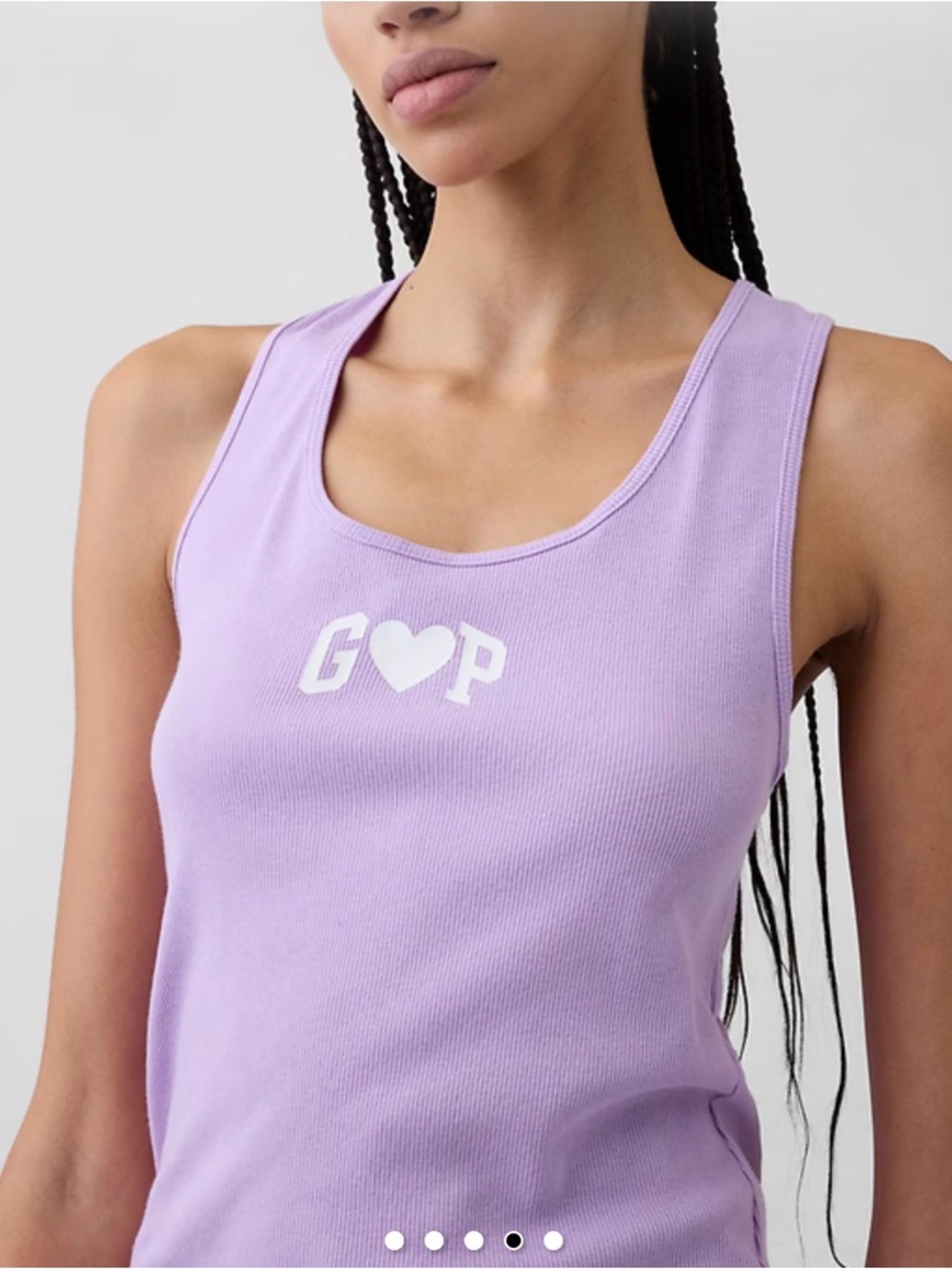 GAP Pastel Tank Trio - Light Blue, Pink & Lavender Graphic Tanks - Picture 8 of 11